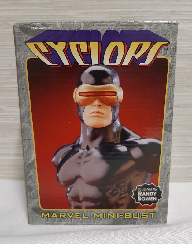 Marvel Ltd Cyclop Mini Bust Sculpted by Randy Bowen