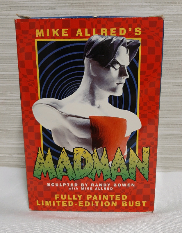 Mike Allred's Madman Fully Painted Limited Edition Bust Sculpted by Randy Bowen