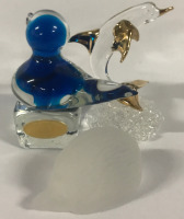 Arte Murano Icet with glass animals 3&rdquo;