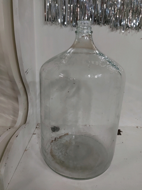Large Glass Bottle (5L?) Pre Owned