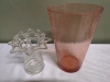 2 Vintage Glass Vases - 4