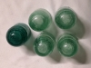 5 Vintage Glass Insulators - Brookfield - 2