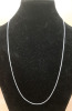 18" Sterling Silver Snake Chain