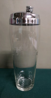 Vintage Glass Bar Cocktail Shaker