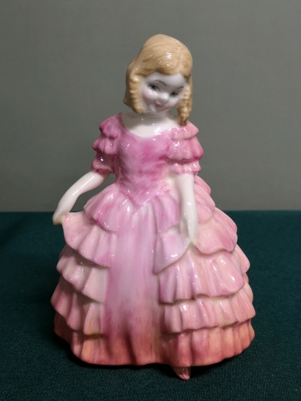 Vintage Royal Doulton Figurine Rose H.N. 1368 - 4.75" Tall