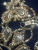 Rare Jay Kel Original signed Rootbeer AB & Canary Rhinestones Parure Set - 6