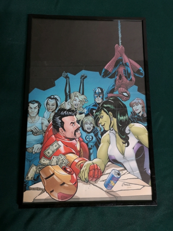 Framed Marvel Print - Conner Laura