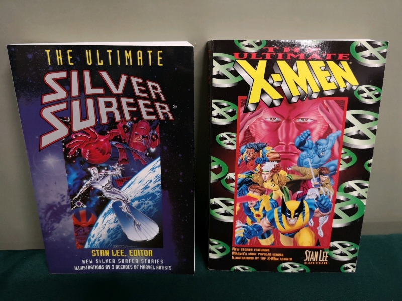 2 Vintage X-Men & Silver Surfer Books - Stan Lee, Editor