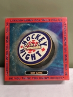 Excellent Condition "So You Think You Know Hockey?" Our Game - CBC Sports Hockey Night in Canada Boardgame