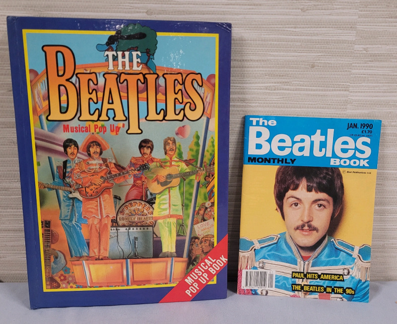 The Beatles Musical Pop Up Book & The Beatles Book Monthly