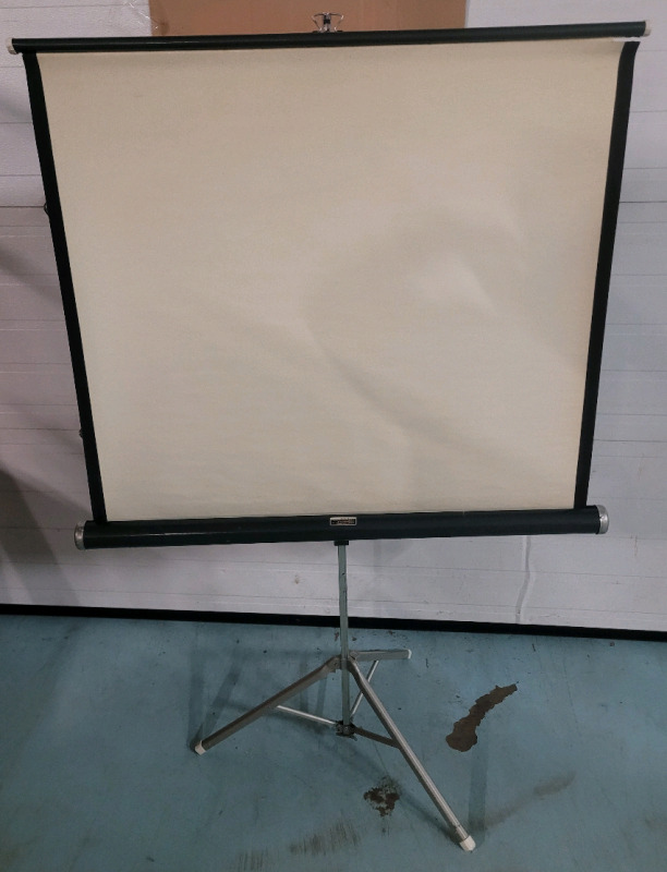 Vintage Kodak Projection Screen Model 2 . Screen Measures 40"×40"