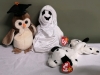 7 Ty Beanie Babies - Ghost, Owl, Dog & Bears - 4