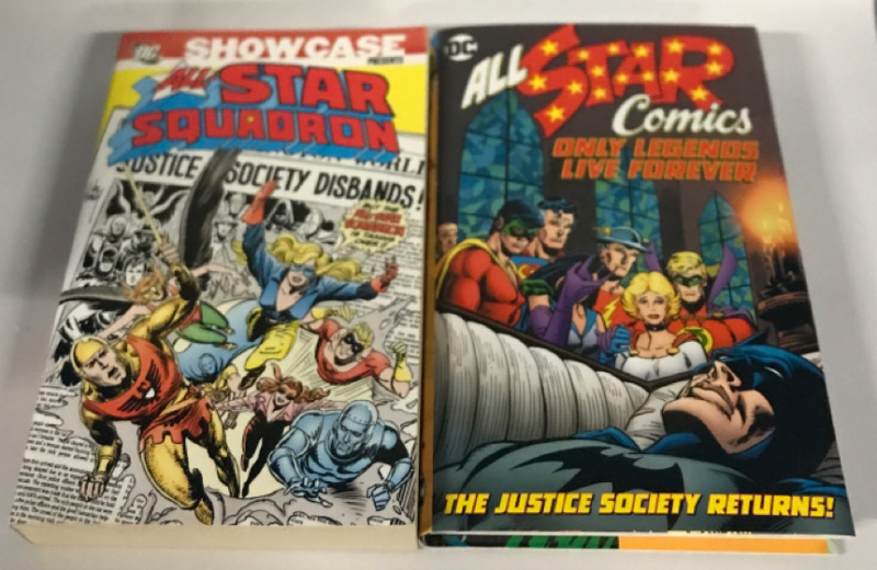 As New Dc Comics Softcover All Star Squadron & Hardcover All Star Comic Only Legends Live Forever