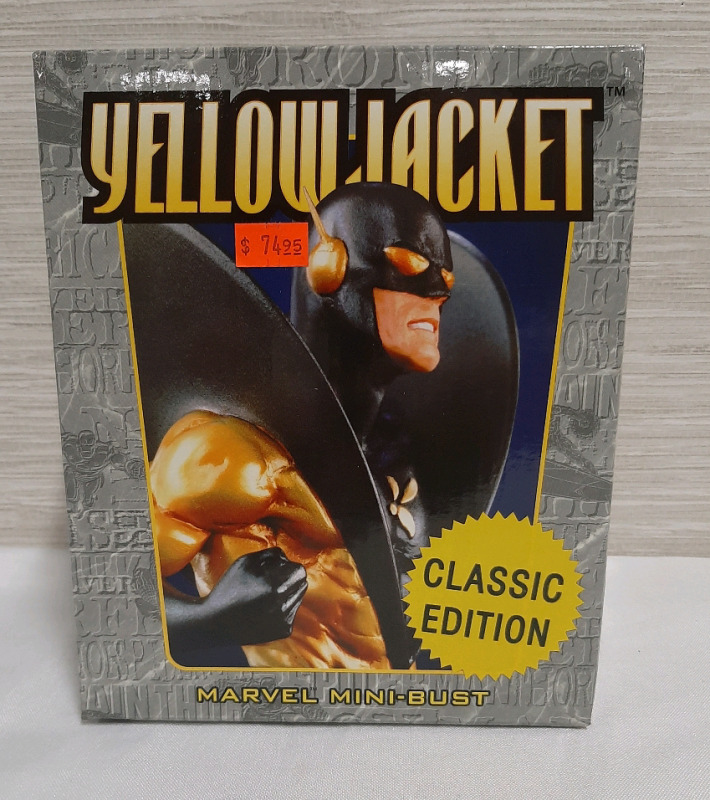 As New Marvel Mini-Bust Yellow Jacket