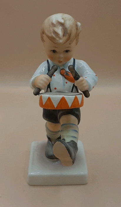 Vintage 4.5" Goebel Germany " Little Drummer" Figurine Signed