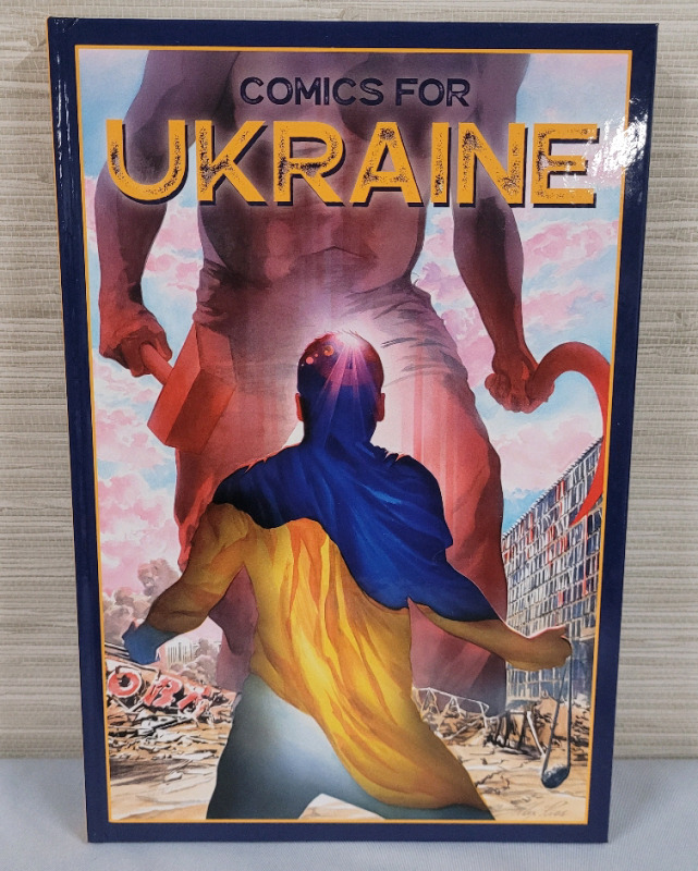 New - Comics for Ukraine : Sunflower Seeds Hardcover Book . 96 Pages