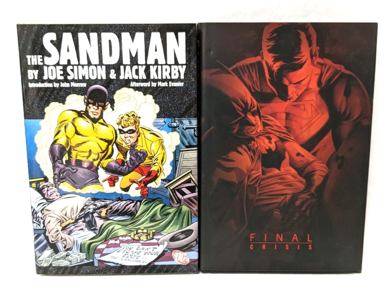 Hardcover DC Comic Books : The Sandman & Final Crisis