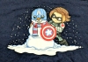 New Size Large | Marvel x Lootcrate Captain America & The Winter Soldier T-shirt - 2