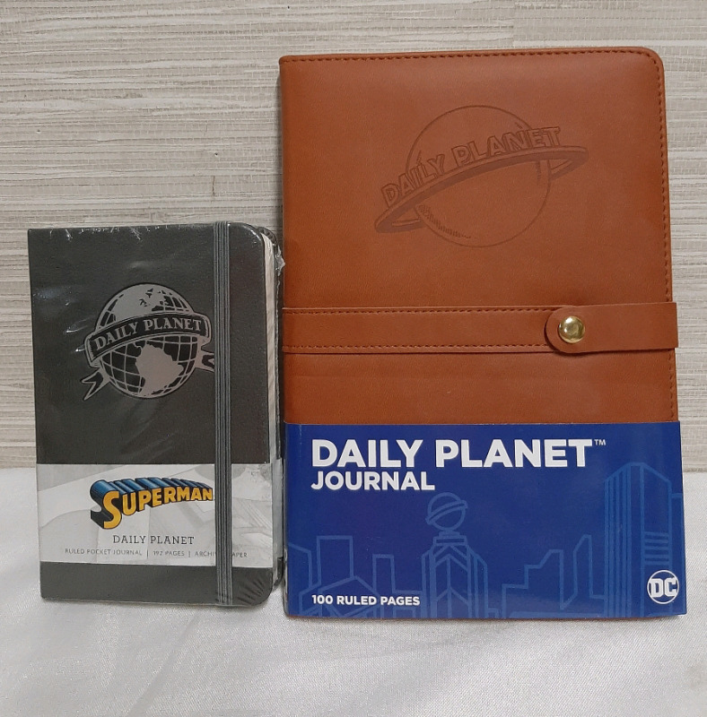 New DC Superman Daily Planet Pocket Journal & Day Journal