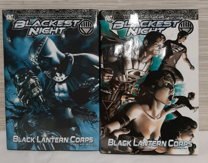 As New DC Blackest Night Black Lantern Corps 1 & 2