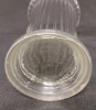 Glass Vase With Pin Encased In Base 10"x6" - 3