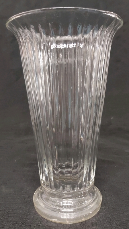 Glass Vase 10"x6"