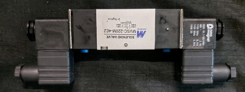 Mindman Solenoid Valve MVSC-220M-4E2-AC110V 8"X2"X1"