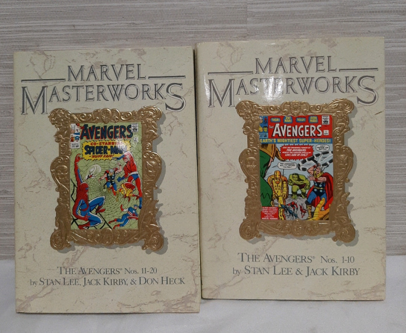 As New Marvel Masterworks The Avengers 1-10 & 11-20
