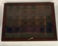 16&rdquo;x12&rdquo; Jewelry Display Wood & Glass