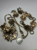 Early Amazing BARCLAY Necklace Bracelet Earring Parure As Is - 7