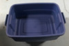 Two 9”x20”Rubbermaid Roughneck storage bins - 2