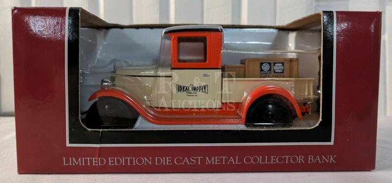 New 1928 Chevrolet National AB Diecast Metal Collector Bank.