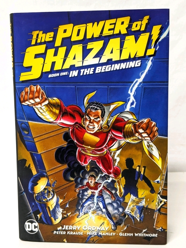 SIGNED 2x! DC Comics | The Power Of Shazam! Book One: In the Beginning by Jerry Ordway + | Hardcover Comic Compilation | No COA