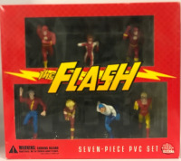 New Dc Direct The Flash Seven Piece PVC Set