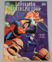 1999 DC & Marvel Comics Superman / Fantastic Four Over Size Comic