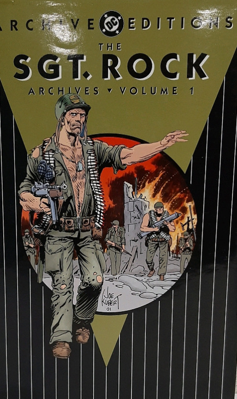 As New DC SGT. Rock Archives Volume 1 Retail $69.99