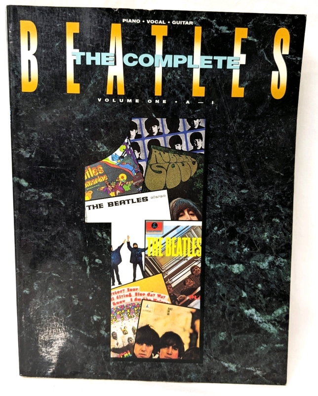 Vintage 1988 | The Complete BEATLES Vol One : A-I Sheet Music Book for Piano/Voice/Guitar