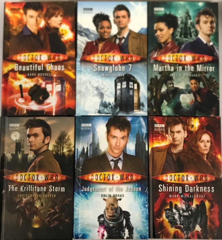 6 Doctor Who Hardcover Book BBC Books