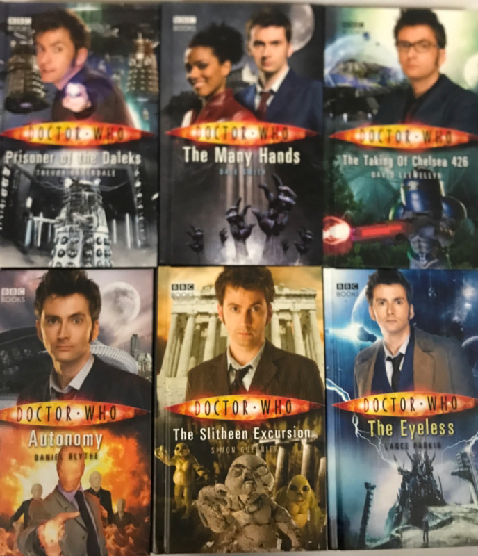 6 Doctor Who Hardcover Book BBC Books