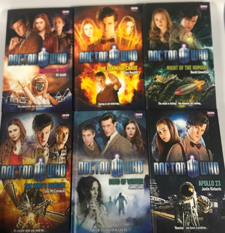 6 Doctor Who Hardcover Book BBC Books