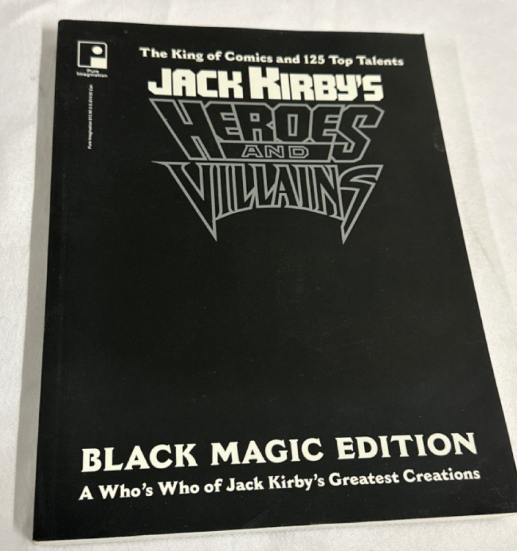 Jack Kirbys Heroes And Villians Black Magic Edition 1994 Pure Imagination Paperback