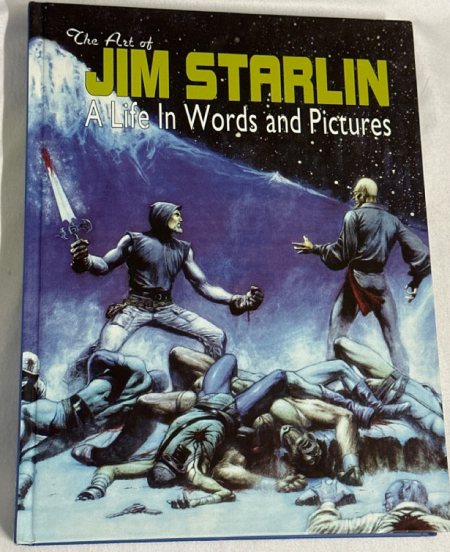 The Art of Jim Starlin A Life in Words and Pictures Aftershock Comics 2018 Signed Hardcover