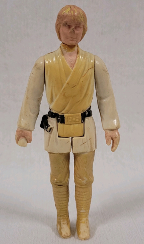 1977 Star Wars LUKE SKYWALKER Action Figure . Missing Lightsaber