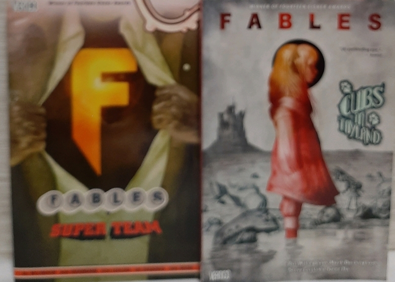 As New Vertigo Fables "Super Team" & "Cubs in Toyland"