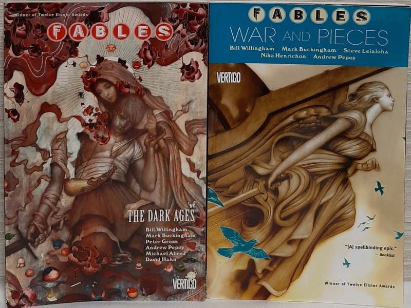 As New Vertigo Fables "The Dark Ages" & "War & Pieces"