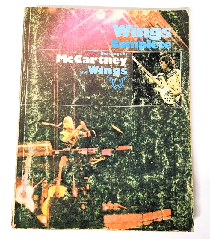 Vintage 1977 | WINGS COMPLETE : The Songs of McCartney and Wings Sheet Music Book | Paperback