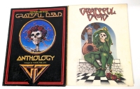 2 Vintage GRATEFUL DEAD Sheet Music Books | Anthology Guitar Edition (1986) & Self-Titled (1973)