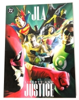 New DC Comics | JLA : Liberty and Justice Oversized Comic | Dini & Ross | 10" x 13.5"