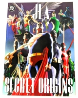 New DC Comics | JLA : Secret Origins Oversized Comic | Dini & Ross | 10" x 13.5"