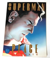 DC Comics | SUPERMAN Peace on Earth Oversized Comic | Dini & Ross | 10" x 13.5"